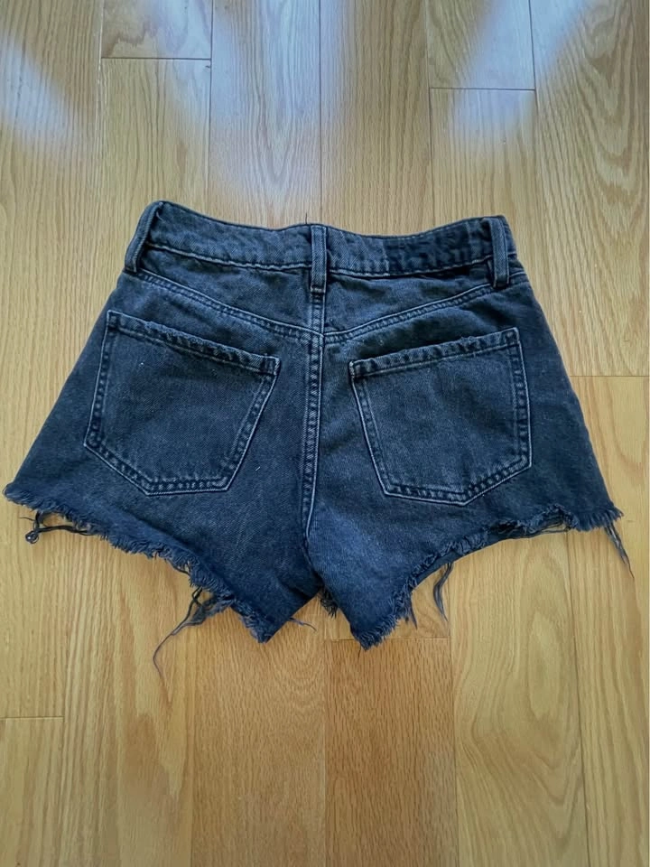 Dynamite Denim Claudia Black Shorts Size 0/25 - photo 2