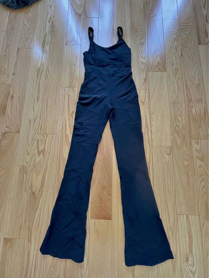 WILO Black Activewear Jumpsuit XS