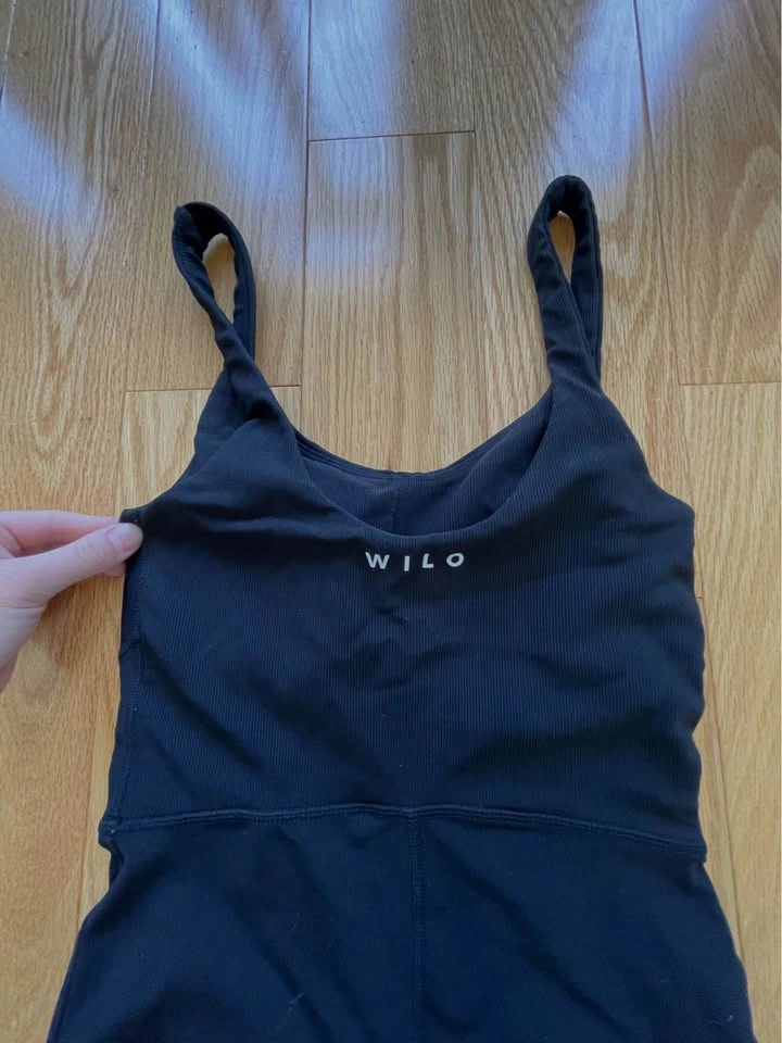 WILO Black Activewear Jumpsuit XS - photo 4
