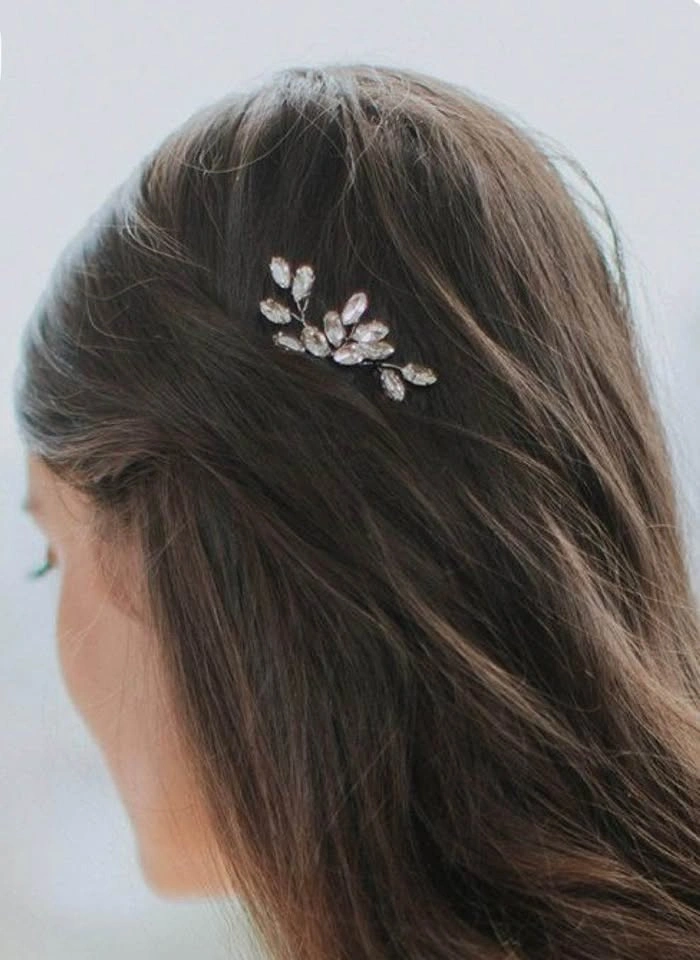 Gold Hair Pins - For weddings, reception - photo 5