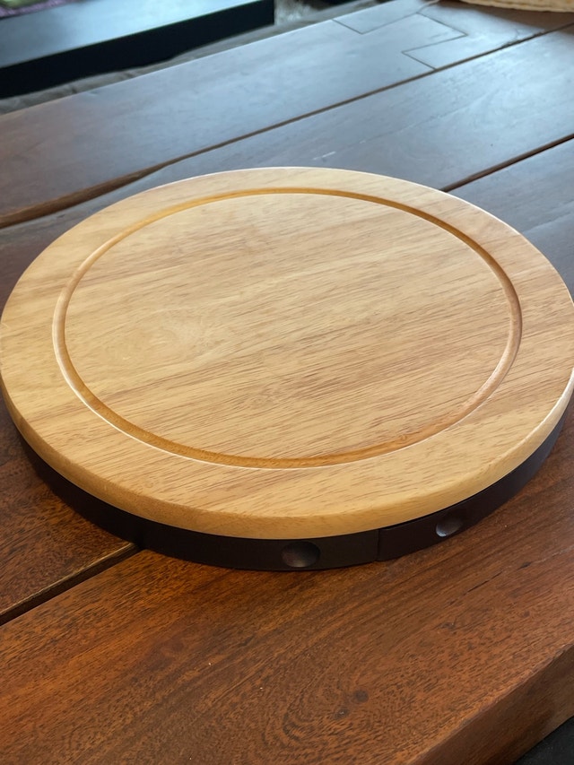 Round cheese board, diameter: 29cm - photo 2