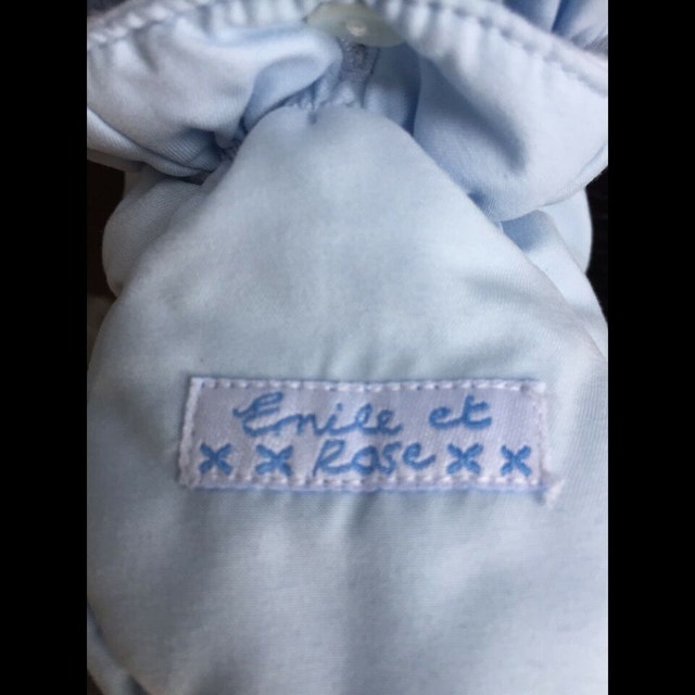 Baby Pramsuit with mitts and booties, 6-12 mths. 74cm - photo 4