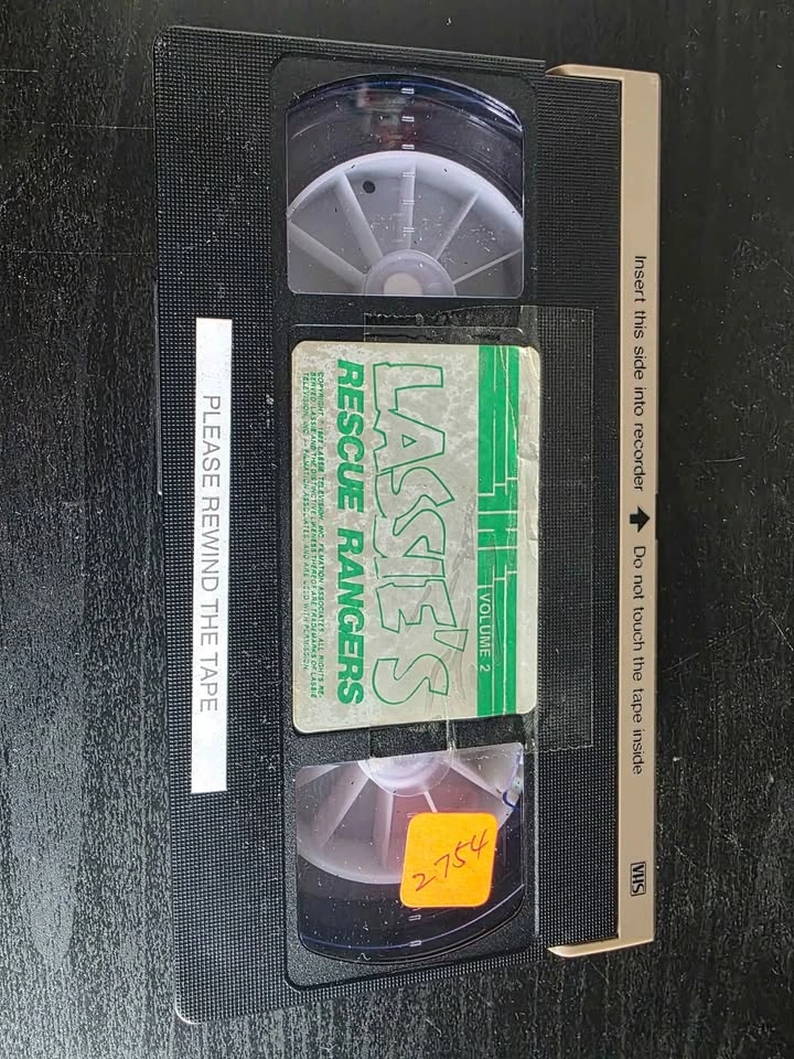 Rare Lassie's Rescue Rangers Cartoon VHS Video - photo 3