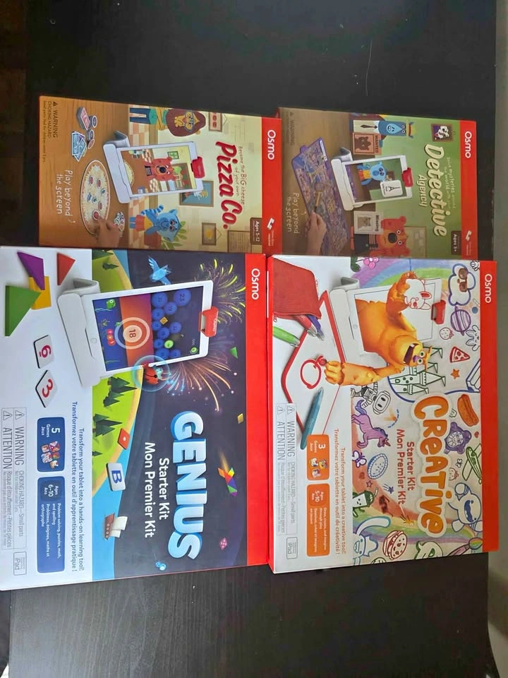 Osmo Learning Game Bundle – 4 NEW Kits for iPad – $150