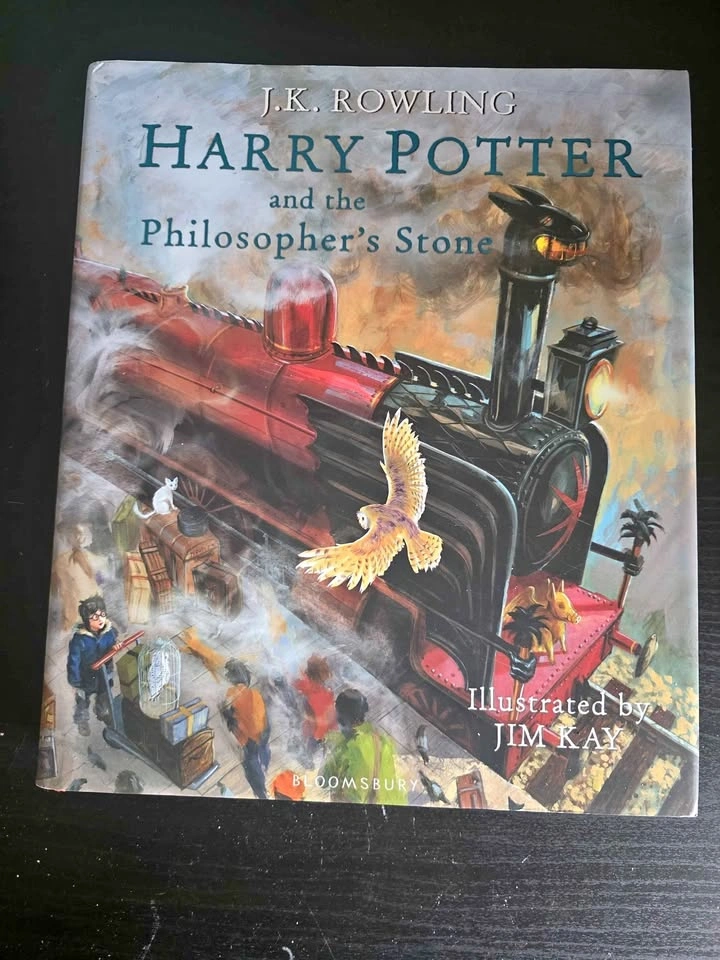 Harry Potter Philosopher's Stone Illustrated Jim Kay Hardcover