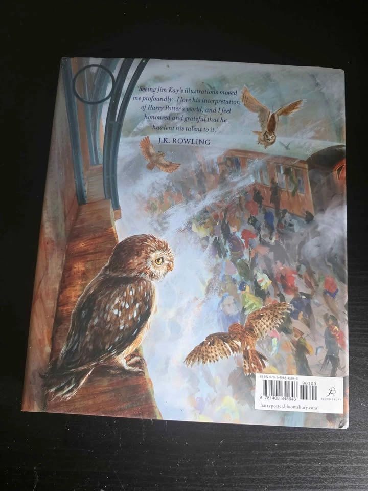 Harry Potter Philosopher's Stone Illustrated Jim Kay Hardcover - photo 2