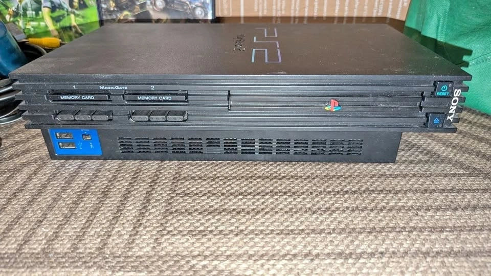 Sony Playstation 2 Fat with Ethernet & HDD Adapter