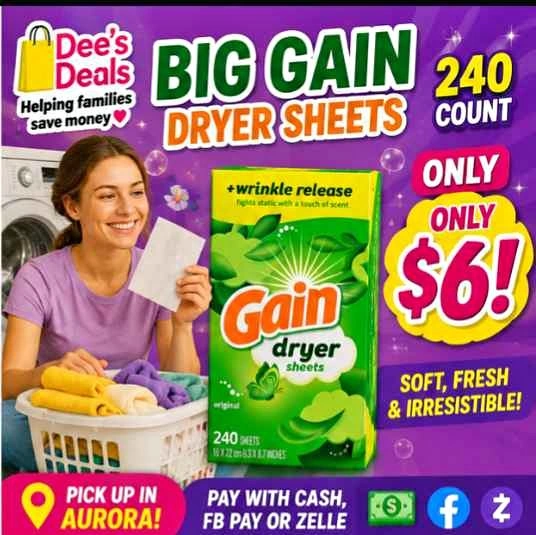 3 BIG GAIN only $20