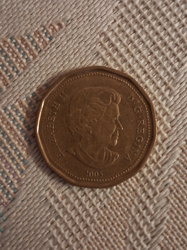 2005 Terry Fox Commemorative $1 Loonie Coin - Marathon of Hope - photo 2