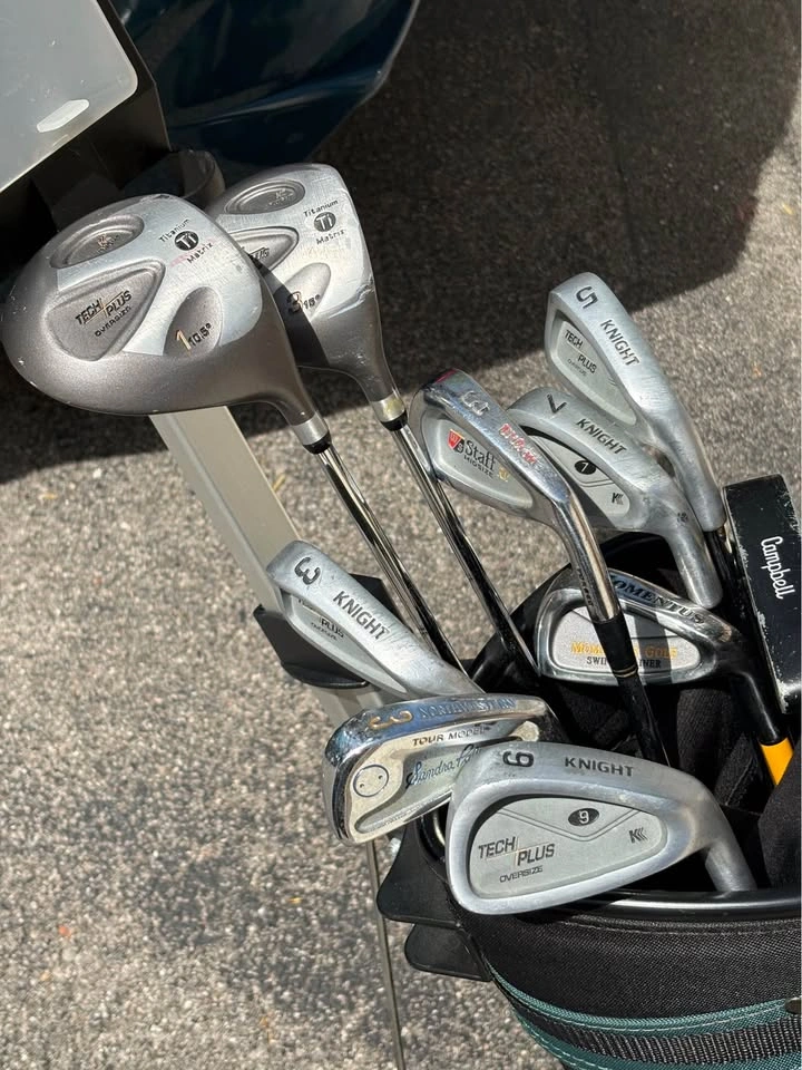 Complete Adult Golf Starter Set – Knight Pull Cart, Bag & Clubs. - photo 2
