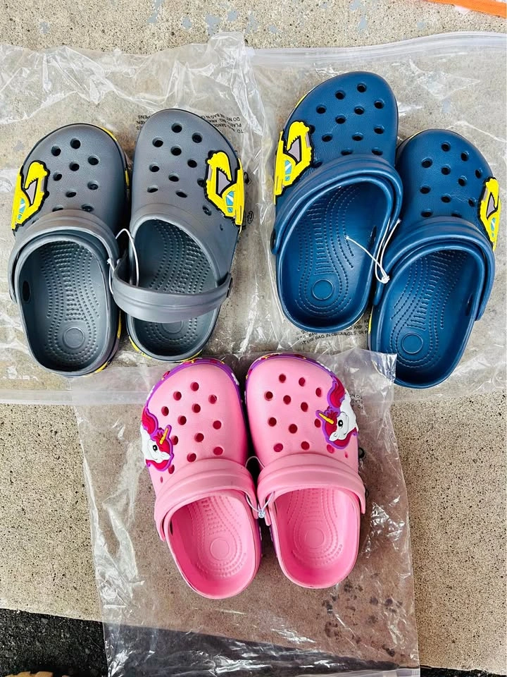 Kids Cartoon Clog Sandals - Non-Slip Water Shoes