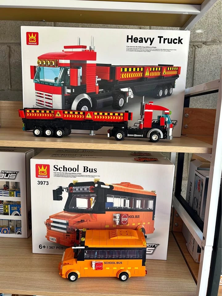 Lego Compatible School Bus / Truck Building Blocks