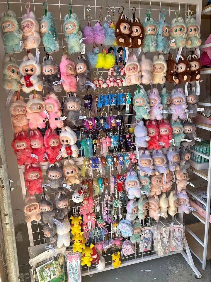 Cute Plush Keychains & Bag Charms