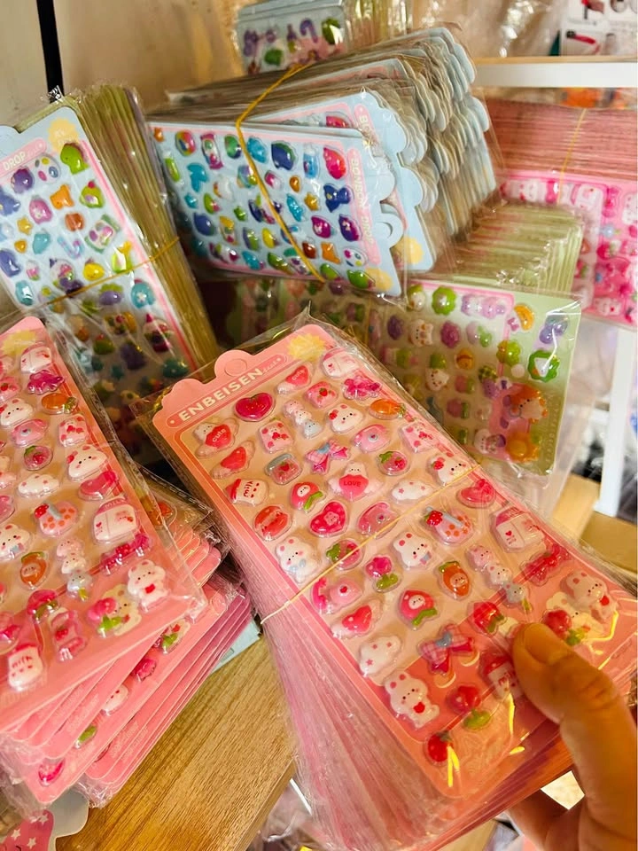 3D Puffy Stickers - Cute Cartoon Stickers for Kids Girls - 1$ fo