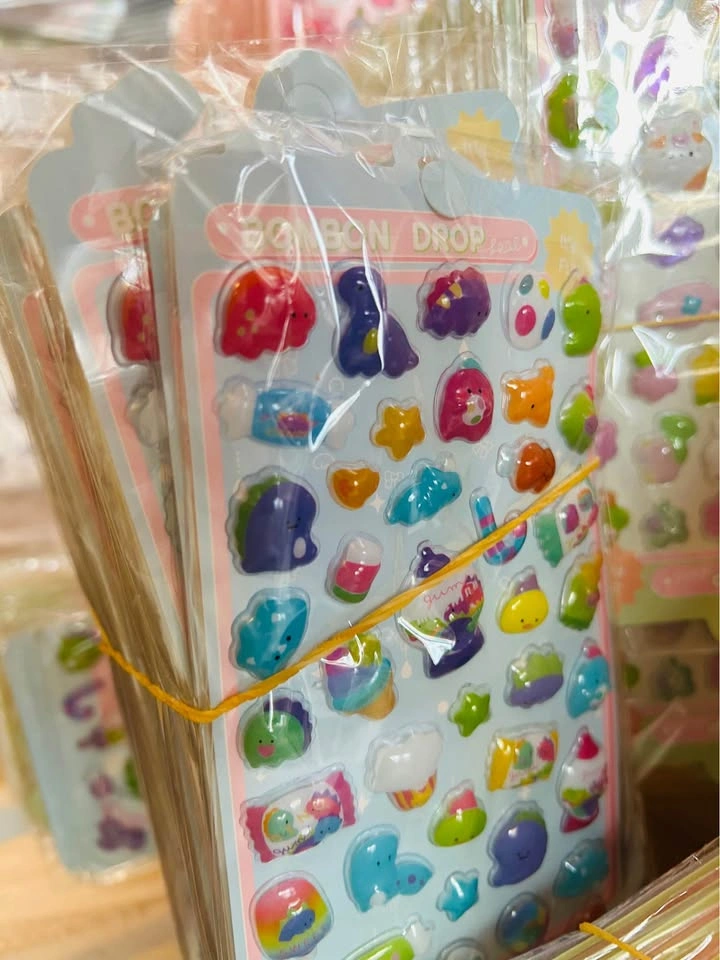 3D Puffy Stickers - Cute Cartoon Stickers for Kids Girls - 1$ fo - photo 4