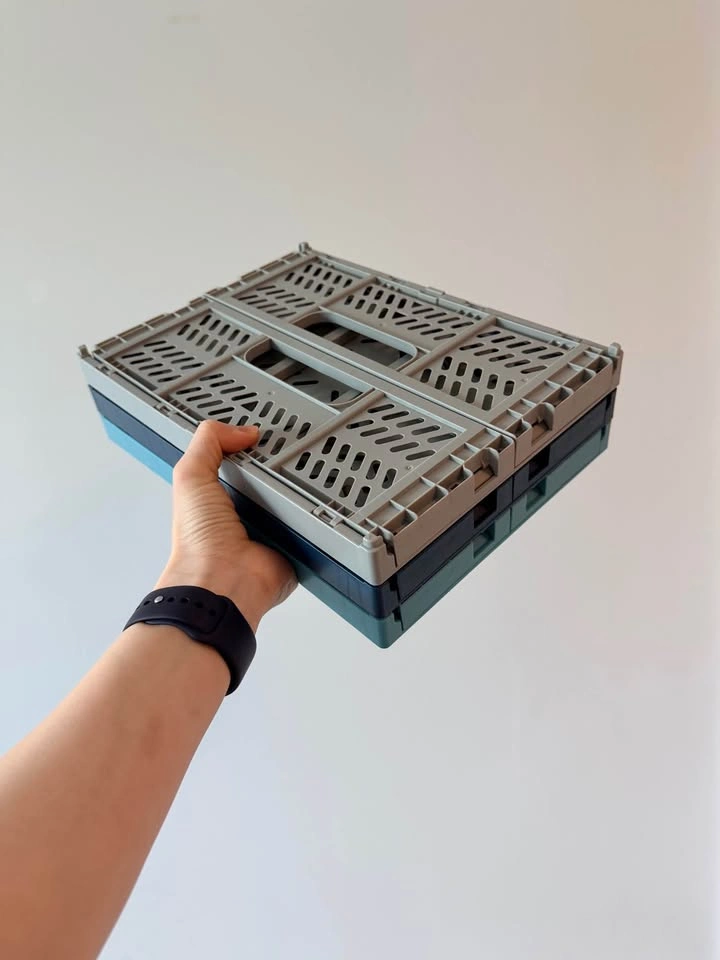 Moving out) 3 Foldable Storage Crates - photo 3