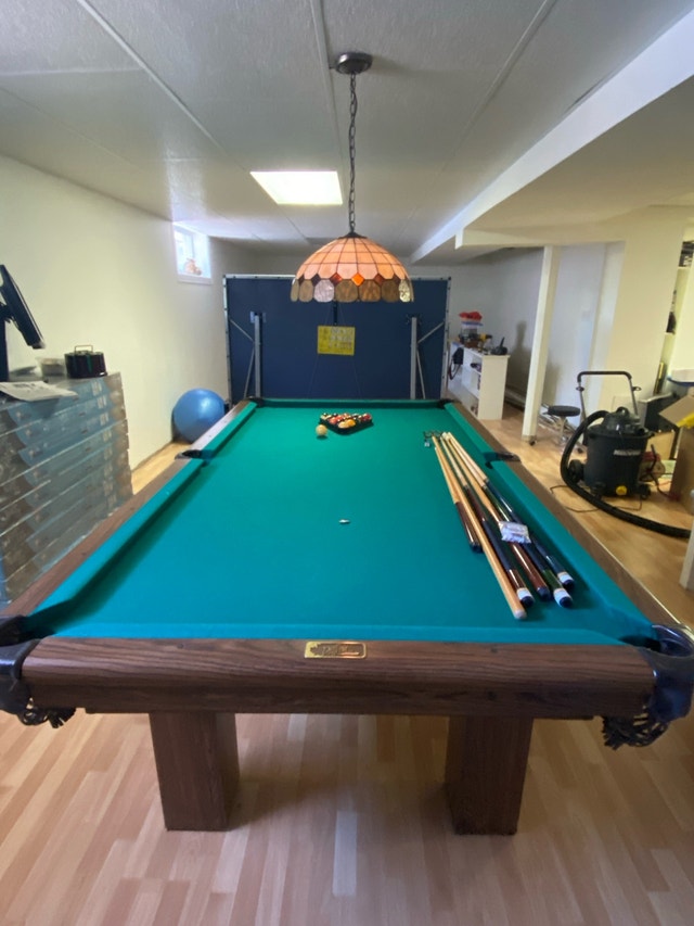 8'x4' Pool Table with 2" Slate