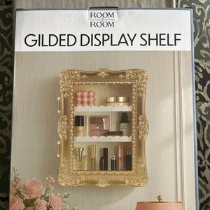 Gilded Display Shelf