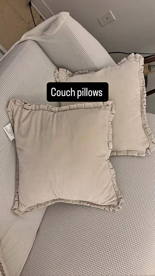 Couch pillows