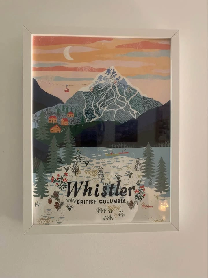 Mt Seymour and Whistler British Columbia Framed Art Prints - photo 2
