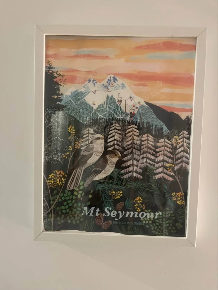 Mt Seymour and Whistler British Columbia Framed Art Prints - photo 3