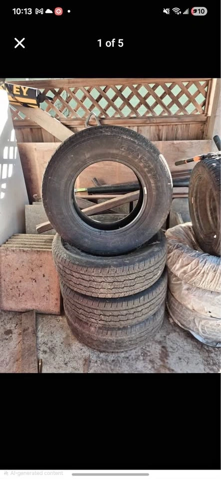 General Grabber 255/70 R17 Tires