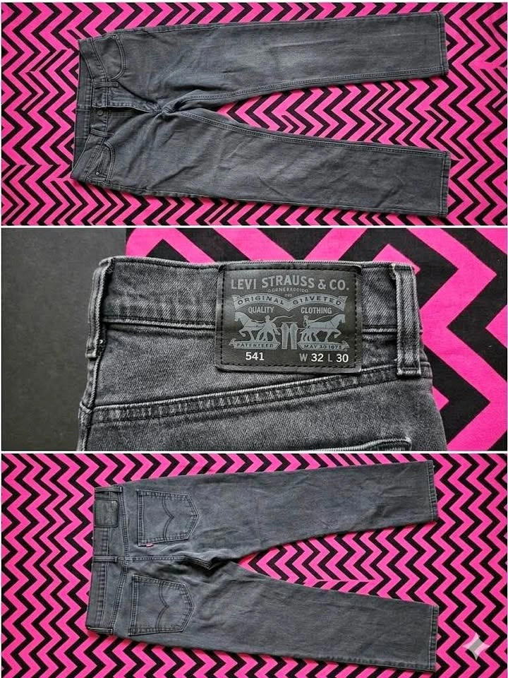 Levi's 541 Vintage Black Jeans W32 L30
