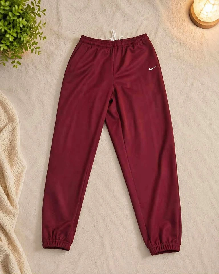Team Nike Retro Maroon Joggers - Men's Large