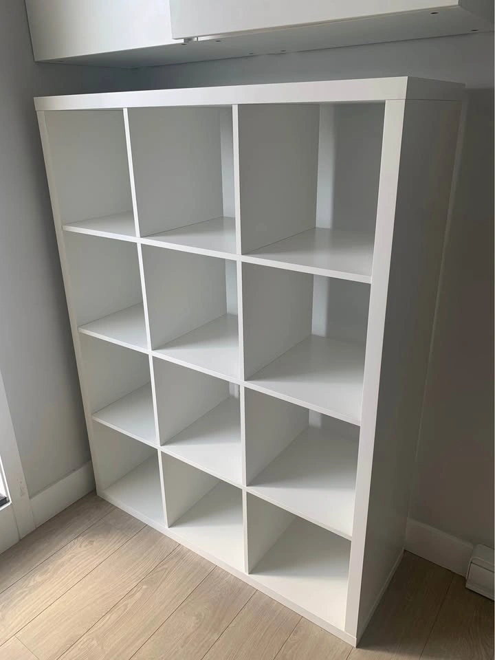 White IKEA KALLAX Shelf Unit - photo 2