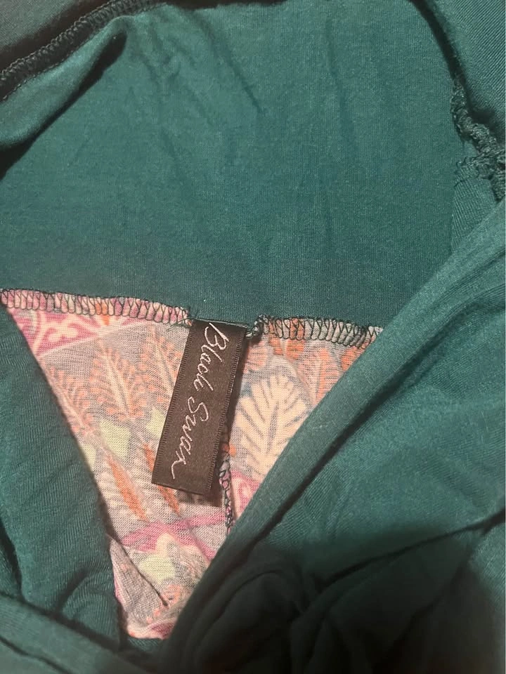 Black Swan Green Mandala Print Dress - photo 2