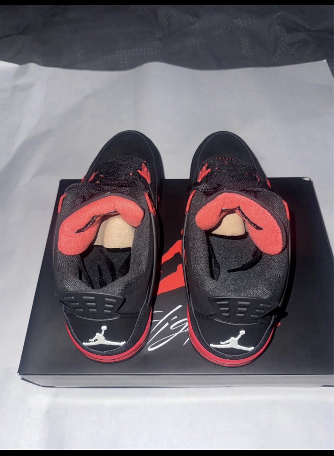 Size 11 - Jordan 4 Retro Red Thunder - photo 2
