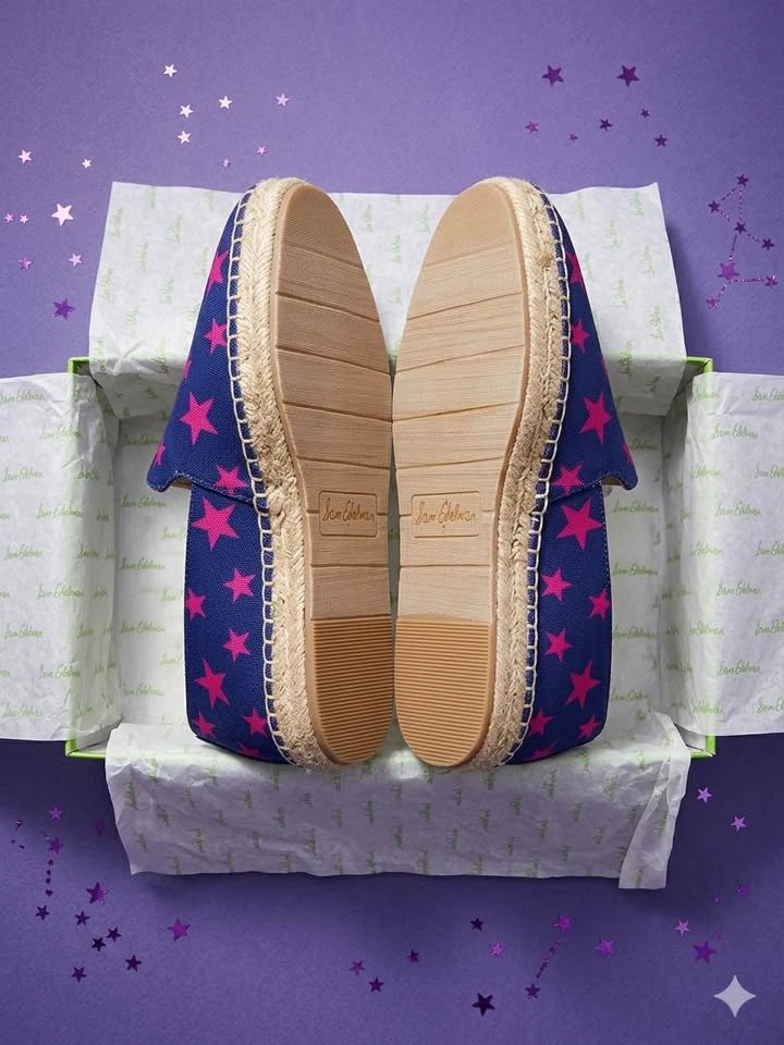 Sam Edelman Felicia Star Print Espadrille Flats - photo 2