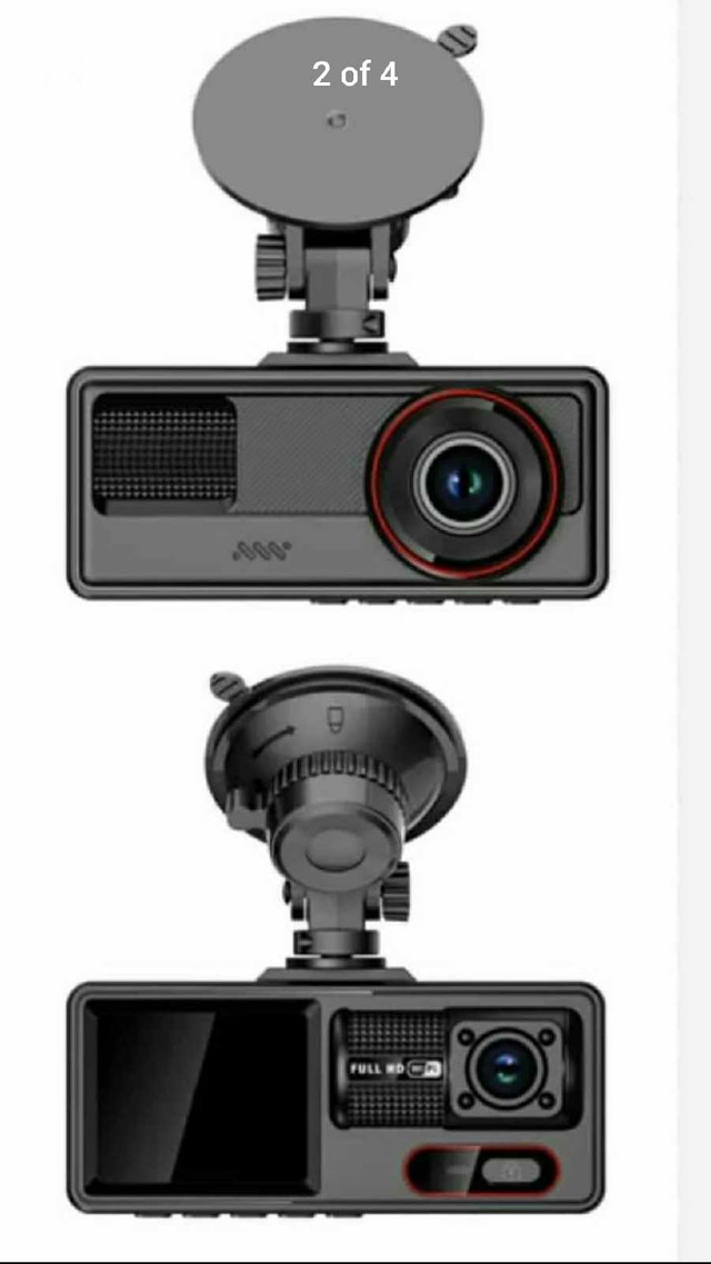 HD Vehicle BLACKBOX DVR with 3 Channel Video and WiFi connectivi - photo 2