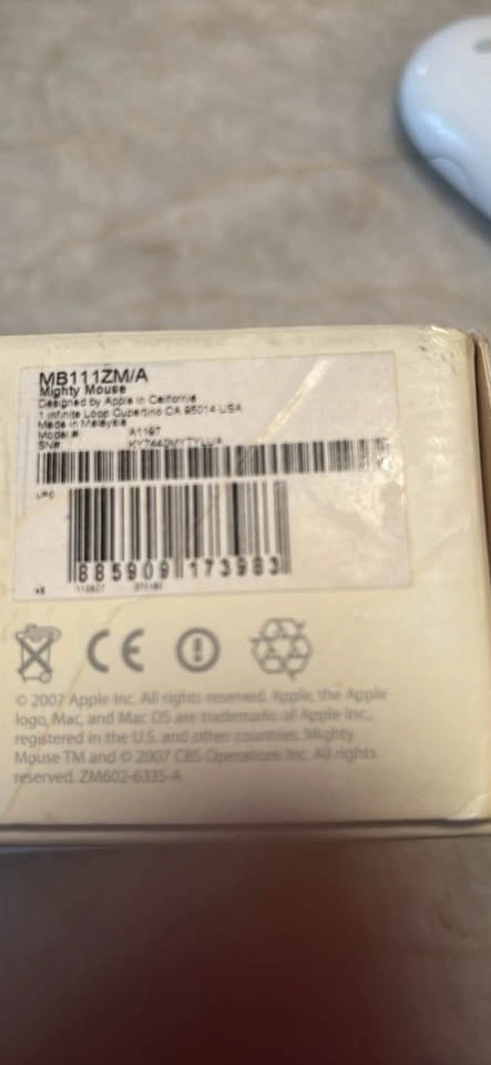 Apple Wireless Mighty Mouse in box Model A1197 - photo 4