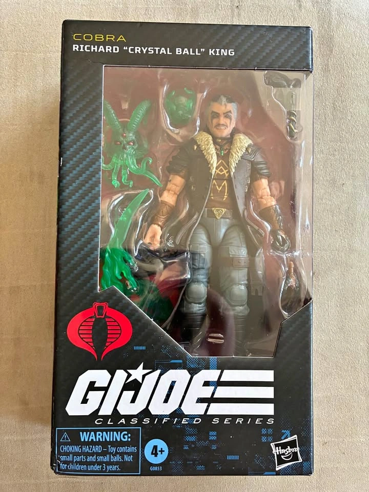 G.I. Joe Classified Series Richard "Crystal Ball" King Action Fi