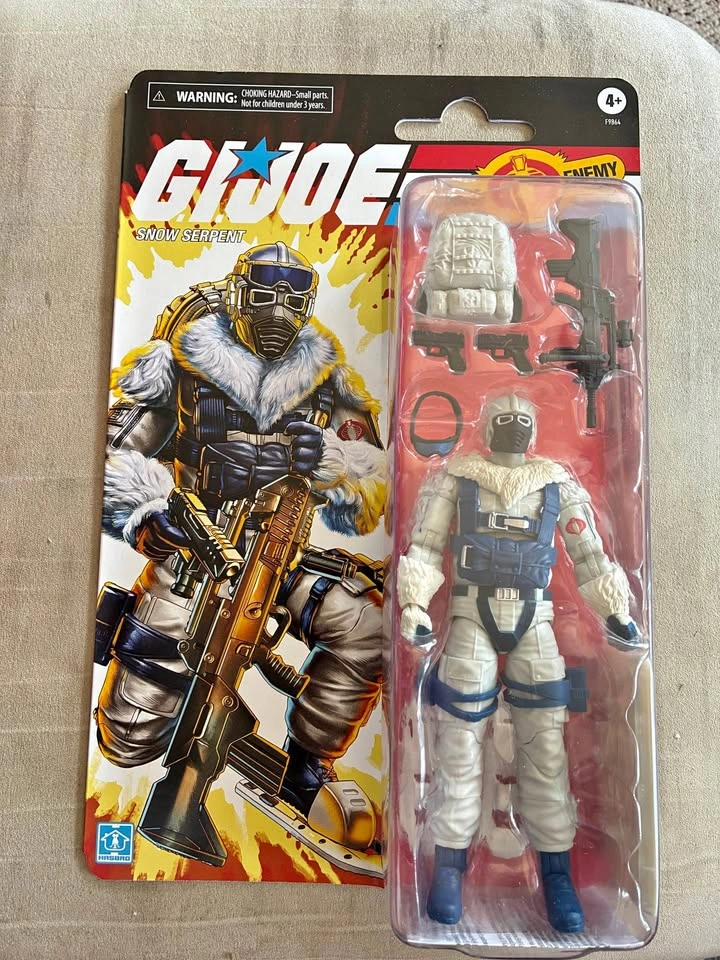 G.I. Joe Classified Snow Serpent Retro Cardback Action Figure