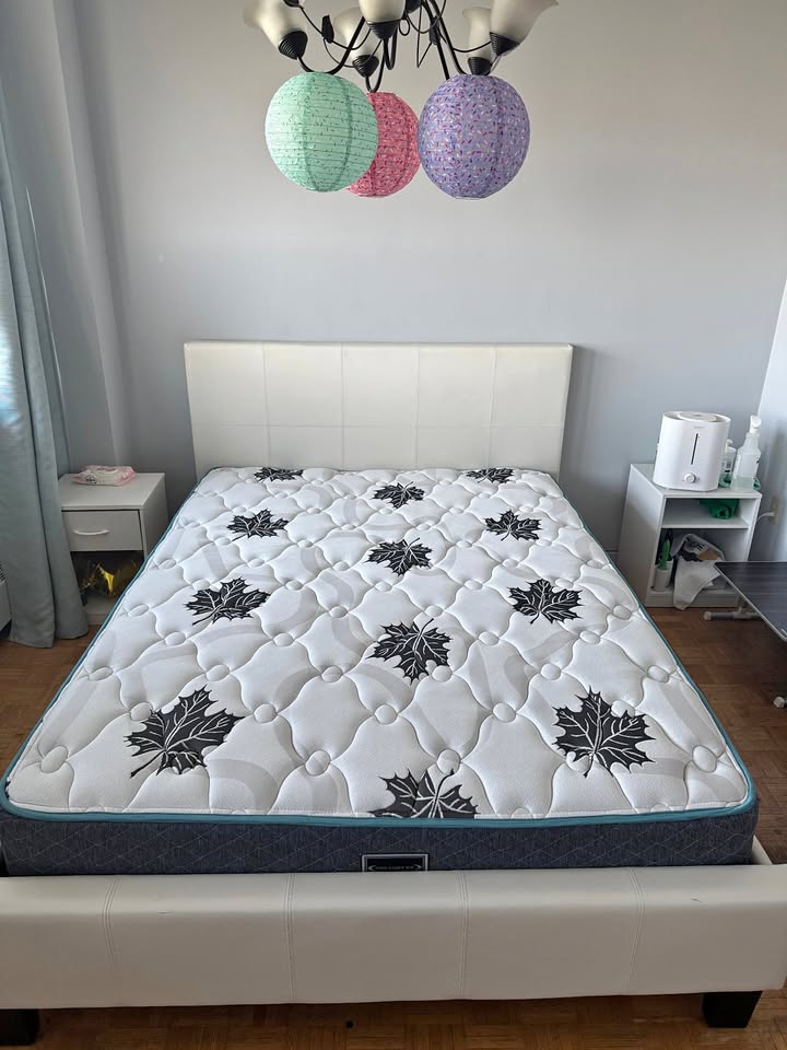 Queen Bed + Custom Comfort Mattress