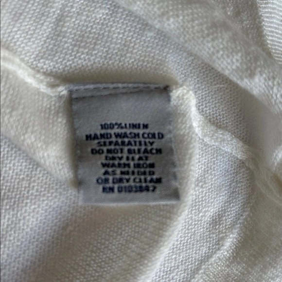 NEW Men XXL Lightweight Slub Linen Summer Crew Sweater - photo 5