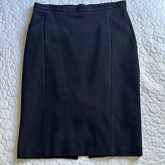 Teenflo (Judith & Charles) BLACK Knit Pencil Skirt sz 2/4