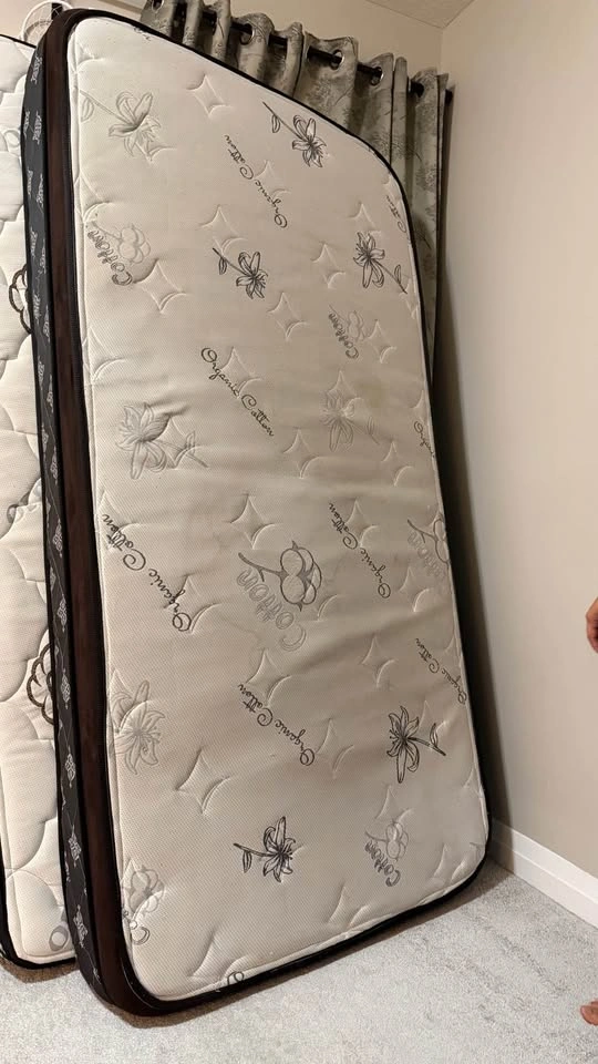2 Organic Cotton Twin Mattresses - photo 2