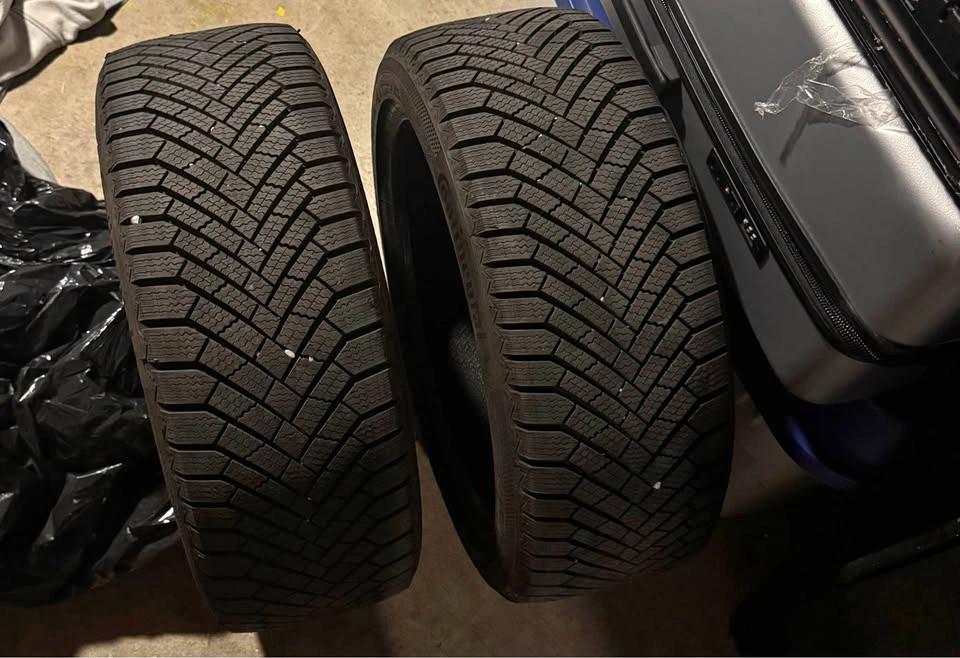 2 Continental VikingContact Winter Tires 205/45/17