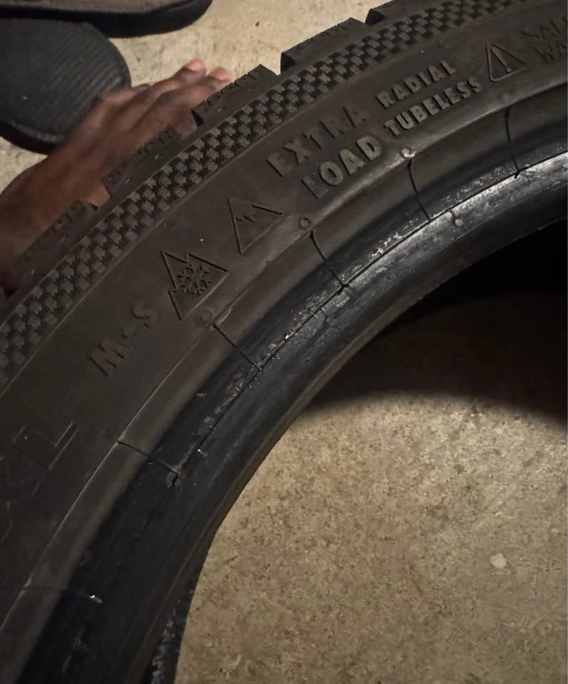 2 Continental VikingContact Winter Tires 205/45/17 - photo 2