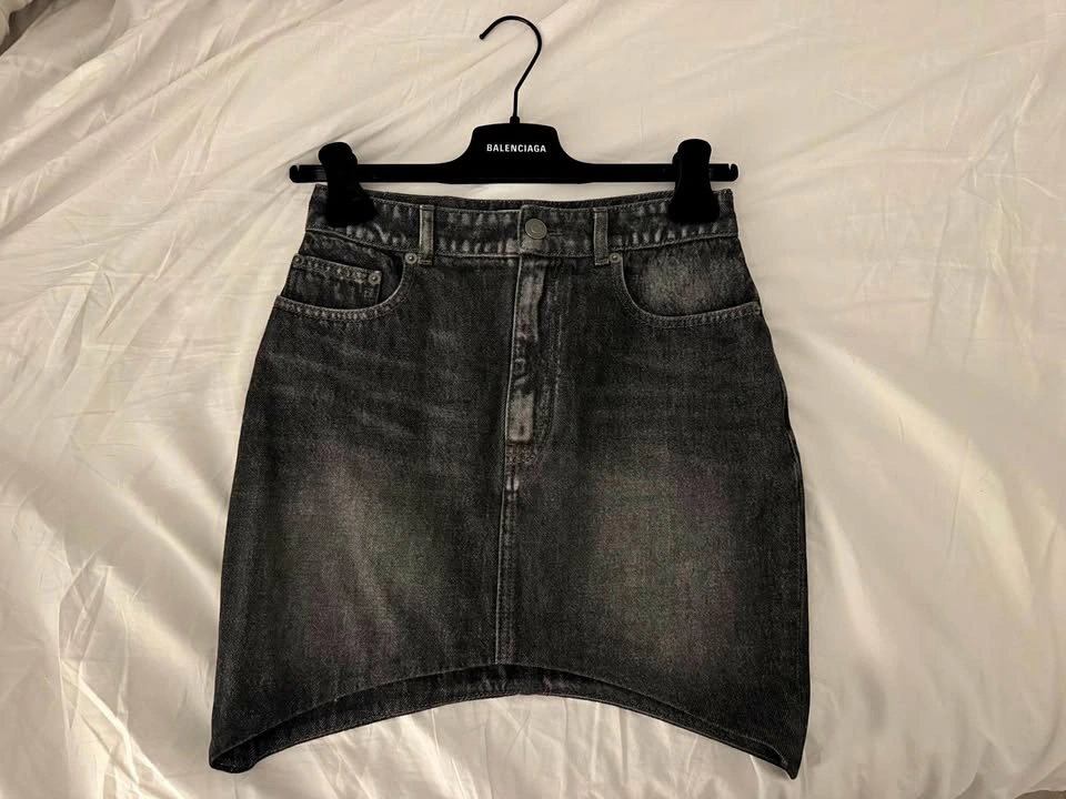 Balenciaga Denim Skirt Size 26
