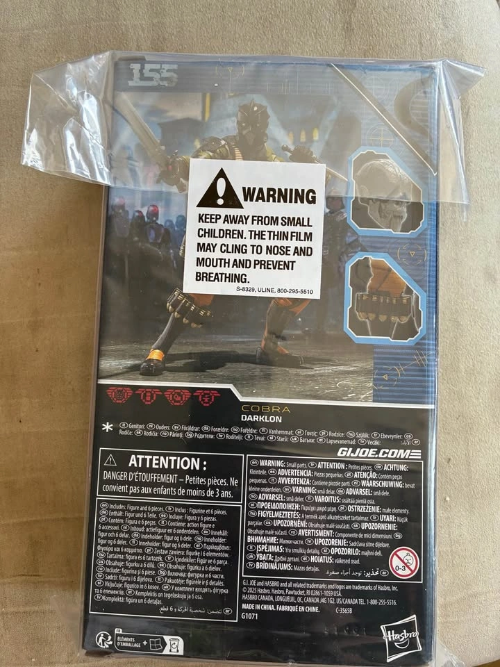 G.I. Joe Classified Series Darklon Action Figure #155 - photo 2