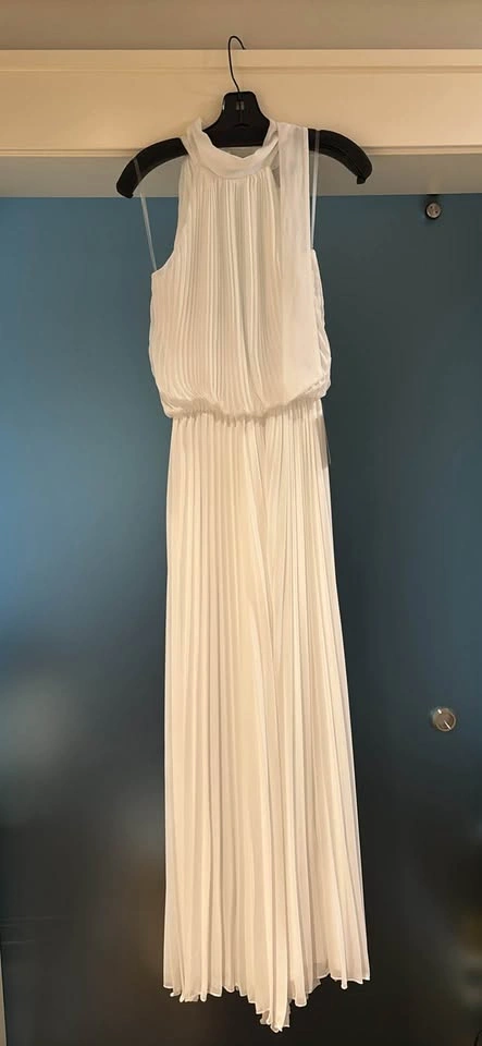 NEW Chiffon Jumpsuit Meghan LA Destination Wedding, Bridal, Ball - photo 3