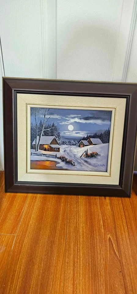 E. Zoi Original Artist Oil Paintings Framed - photo 2