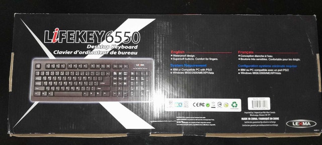 Lexma Lifekey 6550 Wired Keyboard - photo 2