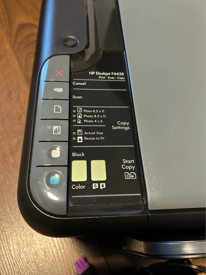 HP Deskjet F4436 Color Printer - photo 2