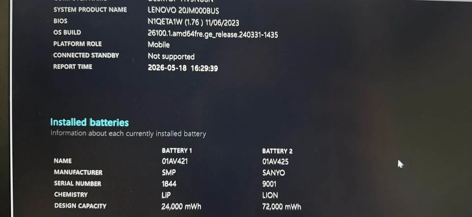 Lenovo ThinkPad 470 - photo 5