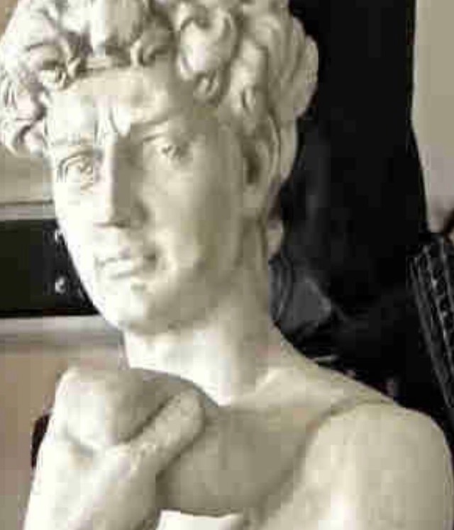 Cement Statue of David - photo 2